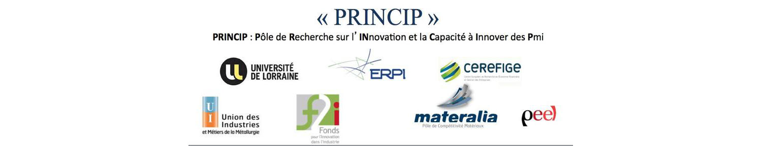 PRINCIP -Pôle de Recherche sur l’INnovation et la Capacité à Innover des Pmi
